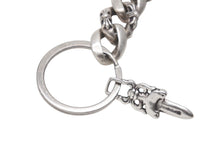 Load image into Gallery viewer, Chrome Hearts クロムハーツ シルバーキーチェーン CLP CHN FANCY-L ロングファンシーリンク 8LINK 83.7g 美品 中古 4c076383