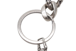 Chrome Hearts クロムハーツ シルバーキーチェーン CLP CHN FANCY-L ロングファンシーリンク 8LINK 83.7g 美品 中古 4c076383
