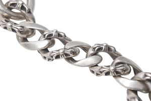 Chrome Hearts クロムハーツ シルバーキーチェーン CLP CHN FANCY-L ロングファンシーリンク 8LINK 83.7g 美品 中古 4c076383