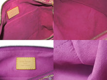 Load image into Gallery viewer, LOUIS VUITTON ルイヴィトン バギーPM モノグラムデニム ショルダーバッグ M95212 デニム レザー ピンク 美品 中古 4c076401