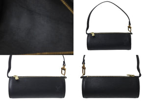 極美品 LOUIS VUITTON ルイヴィトン ハンドバッグ M52862 スフロ ノワール ゴールド金具 ブラック 中古 4c076420