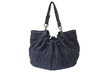 Load image into Gallery viewer, CHANEL シャネル ココカバス GM チェーントートバッグ A46887 12番台 デニム インディゴブルー ココマーク 良品 中古 4c076434