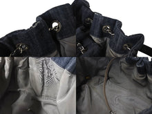 Load image into Gallery viewer, CHANEL シャネル ココカバス GM チェーントートバッグ A46887 12番台 デニム インディゴブルー ココマーク 良品 中古 4c076434