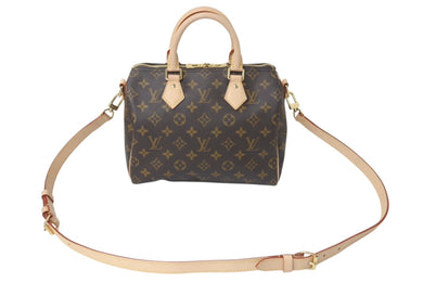 極美品 LOUIS VUITTON ルイヴィトン モノグラム スピーディ バンドリエール 25 2WAY ハンドバッグ ショルダーバッグ M46977 IC 中古 4c076437