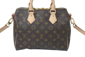 極美品 LOUIS VUITTON ルイヴィトン モノグラム スピーディ バンドリエール 25 2WAY ハンドバッグ ショルダーバッグ M46977 IC 中古 4c076437