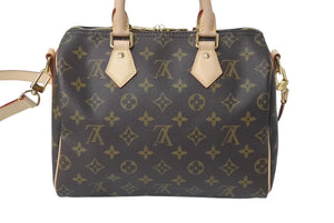 極美品 LOUIS VUITTON ルイヴィトン モノグラム スピーディ バンドリエール 25 2WAY ハンドバッグ ショルダーバッグ M46977 IC 中古 4c076437