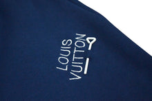 画像をギャラリービューアに読み込む, 極美品 LOUIS VUITTON ルイヴィトン シグネチャーパンツ ウィズエンブロイダリー ブルー コットン サイズ5L RM232Q IHN HNY57W 中古 4c076447