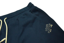 画像をギャラリービューアに読み込む, 極美品 LOUIS VUITTON ルイヴィトン シグネチャーパンツ ウィズエンブロイダリー ブルー コットン サイズ5L RM232Q IHN HNY57W 中古 4c076447