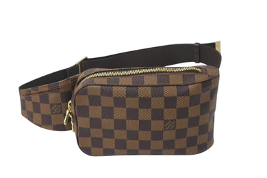 LOUIS VUITTON ルイヴィトン ショルダーバッグ ジェロニモス ダミエキャンバス ブラウン N51994 美品 中古 4c076450