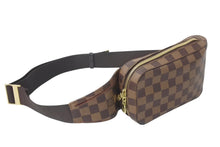 Load image into Gallery viewer, LOUIS VUITTON ルイヴィトン ショルダーバッグ ジェロニモス ダミエキャンバス ブラウン N51994 美品 中古 4c076450