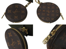 Load image into Gallery viewer, LOUIS VUITTON ルイヴィトン ミュルティポシェット アクセソワール カーキ ショルダーバッグ モノグラム M44813 美品 中古 4c076454