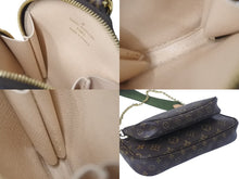 Load image into Gallery viewer, LOUIS VUITTON ルイヴィトン ミュルティポシェット アクセソワール カーキ ショルダーバッグ モノグラム M44813 美品 中古 4c076454