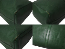 Load image into Gallery viewer, LOUIS VUITTON ルイヴィトン キーポル50 ボストンバッグ M42964 ボルネオグリーン エピレザー ゴールド金具 美品 中古 4c076471