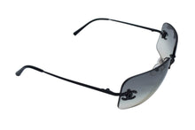 Load image into Gallery viewer, 極美品 CHANEL シャネル サングラス 4017-D c.170/8G サイズ62□17 120 リムレス ココマーク ラインストーン グラデーションレンズ 中古 4c076488