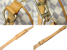 Load image into Gallery viewer, LOUIS VUITTON ルイヴィトン ボストンバッグ N41429 キーポルバンドリエール55 ベージュ ダミエアズール 美品 中古 4c076506