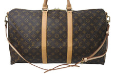 Load image into Gallery viewer, LOUIS VUITTON ルイヴィトン キーポルバンドリエール50 ボストンバッグ M41416 モノグラムキャンバス ブラウン 美品 中古 4c076507