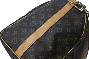 LOUIS VUITTON ルイヴィトン キーポルバンドリエール50 ボストンバッグ M41416 モノグラムキャンバス ブラウン 美品 中古 4c076507