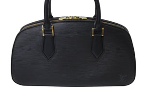 極美品 LOUIS VUITTON ルイヴィトン エピ ジャスミン ハンドバッグ M52782 ノワール ブラック エピレザー 中古 4c076509