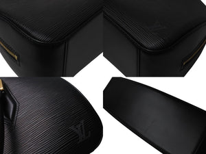 極美品 LOUIS VUITTON ルイヴィトン エピ ジャスミン ハンドバッグ M52782 ノワール ブラック エピレザー 中古 4c076509