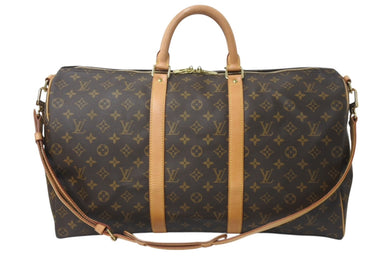 LOUIS VUITTON ルイヴィトン キーポルバンドリエール50 モノグラムキャンバス M41416 ボストンバッグ 美品 中古 4c076511
