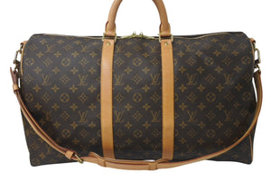 LOUIS VUITTON ルイヴィトン キーポルバンドリエール50 モノグラムキャンバス M41416 ボストンバッグ 美品 中古 4c076511