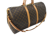 Load image into Gallery viewer, LOUIS VUITTON ルイヴィトン キーポルバンドリエール50 モノグラムキャンバス M41416 ボストンバッグ 美品 中古 4c076511