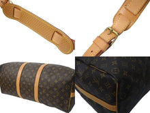 Load image into Gallery viewer, LOUIS VUITTON ルイヴィトン キーポルバンドリエール50 モノグラムキャンバス M41416 ボストンバッグ 美品 中古 4c076511