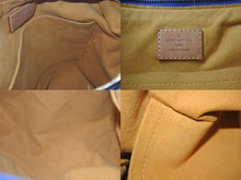 Load image into Gallery viewer, LOUIS VUITTON ルイヴィトン バギーGM ショルダーバッグ M95048 モノグラムデニム ブルー ベージュ 美品 中古 4c076459