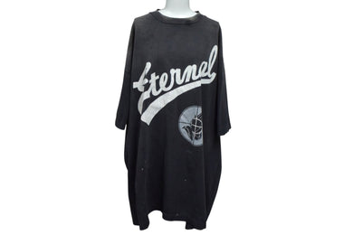 未使用 SAINT Mxxxxxx × FEAR OF GOD セントマイケル フィア―オブゴッド 25SS FG_SS Tシャツ ブラック SM HR3 0000 C01 サイズOS 中古 4c076554 
