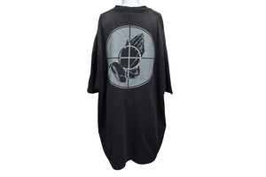未使用 SAINT Mxxxxxx × FEAR OF GOD セントマイケル フィア―オブゴッド 25SS FG_SS Tシャツ ブラック SM HR3 0000 C01 サイズOS 中古 4c076554 