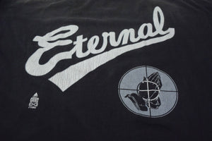 未使用 SAINT Mxxxxxx × FEAR OF GOD セントマイケル フィア―オブゴッド 25SS FG_SS Tシャツ ブラック SM HR3 0000 C01 サイズOS 中古 4c076554 