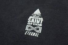 画像をギャラリービューアに読み込む, 未使用 SAINT Mxxxxxx × FEAR OF GOD セントマイケル フィア―オブゴッド 25SS FG_SS Tシャツ ブラック SM HR3 0000 C01 サイズOS 中古 4c076554 