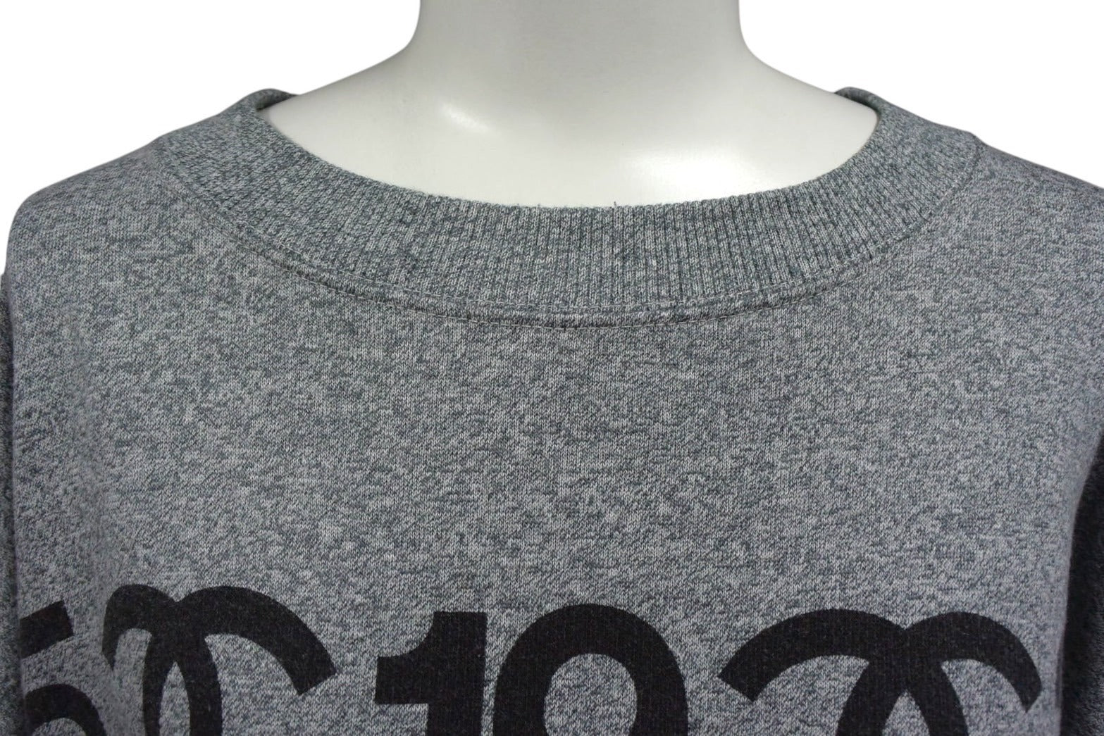 CHANEL - CHANEL シャネル スウェット トレーナー 5 19 31 ココマーク ロゴ 26412 1990年代 ヴィンテージ Lサイズ グレー 美品 中古 4c076557 CHANEL シャネル スウェット トレーナー 5 19 31 ココマーク