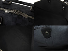 Load image into Gallery viewer, LOUISVUITTON ルイヴィトン キーポルバンドリエール45 ボストンバッグ N41418 ダミエグラフィット ブラック 美品 中古 4c076503