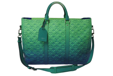 LOUS VUITTON ルイヴィトン モノグラム イリュージョン ボストンバック タグ イニシャル入り M59688 22SS 美品 中古 4c076575