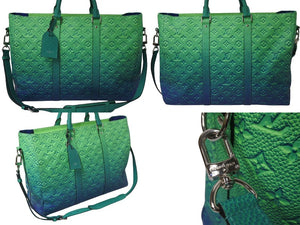LOUS VUITTON ルイヴィトン モノグラム イリュージョン ボストンバック タグ イニシャル入り M59688 22SS 美品 中古 4c076575