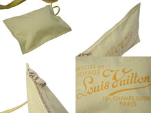 画像をギャラリービューアに読み込む, LOUIS VUITTON ルイヴィトン カバ イパネマPM トートバッグ M95985 リバーシブル イエロー コットンキャンバス レザー ゴールド金具 美品 中古 4c076596