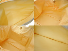 画像をギャラリービューアに読み込む, LOUIS VUITTON ルイヴィトン カバ イパネマPM トートバッグ M95985 リバーシブル イエロー コットンキャンバス レザー ゴールド金具 美品 中古 4c076596