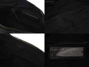 BALENCIAGA バレンシアガ シティ 2WAYハンドバッグ ワンショルダーバッグ 103208 ブラック レザー アンティークゴールド 美品 中古 4c076640