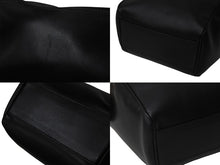 Load image into Gallery viewer, CHRISTIAN DIOR クリスチャンディオール ハンドバッグ ロゴ チャーム イタリア製 レザー ブラック ゴールド金具 美品 中古 4c076641