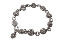 画像をギャラリービューアに読み込む, CHROME HEARTS クロムハーツ マルチボール #2 ブレス メンズ シルバー SV925 約78.1g 美品 中古 4c076687