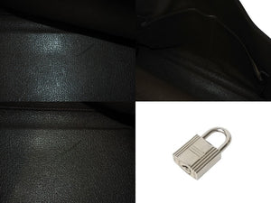 HERMES エルメス ケリー32 内縫い ヴェールグリス □F刻印 トリヨンクレマンス シルバー金具 ハンドバッグ 2WAY 中古 4c076670