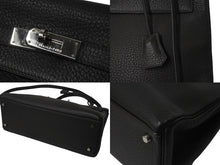 Load image into Gallery viewer, HERMES エルメス ケリー32 内縫い ヴェールグリス □F刻印 トリヨンクレマンス シルバー金具 ハンドバッグ 2WAY 中古 4c076670