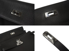 Load image into Gallery viewer, HERMES エルメス ケリー32 内縫い ヴェールグリス □F刻印 トリヨンクレマンス シルバー金具 ハンドバッグ 2WAY 中古 4c076670