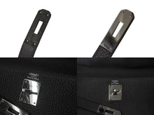 Load image into Gallery viewer, HERMES エルメス ケリー32 内縫い ヴェールグリス □F刻印 トリヨンクレマンス シルバー金具 ハンドバッグ 2WAY 中古 4c076670