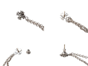 CHROME HEARTS クロムハーツ DICE DBL ダブルダイス ドロップピアス 片耳 シルバー925 重量約10.0g 美品 中古 4c076675