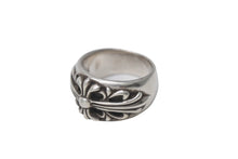 Load image into Gallery viewer, 極美品 CHROME HEARTS クロムハーツ フローラルクロス リング 指輪 サイズ16号 重量約16.9g シルバー925 中古 4c076676