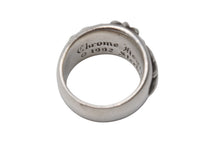 Load image into Gallery viewer, 極美品 CHROME HEARTS クロムハーツ フローラルクロス リング 指輪 サイズ16号 重量約16.9g シルバー925 中古 4c076676