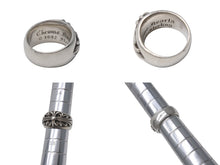 Load image into Gallery viewer, 極美品 CHROME HEARTS クロムハーツ フローラルクロス リング 指輪 サイズ16号 重量約16.9g シルバー925 中古 4c076676