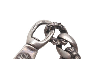 CHROME HEARTS クロムハーツ CLIP CHAIN FANCY LONG ファンシー ロングクリップ キーチェーン 8リンク ダガー 約:93.7g 美品 中古 4c076680